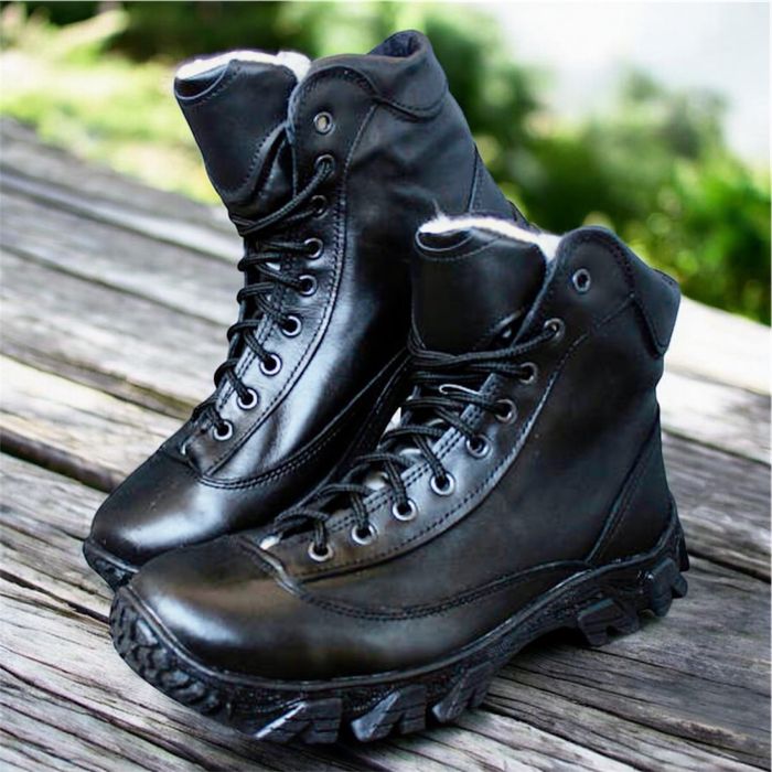 Бберці зимові на змейке хутро шкіра 36-46.