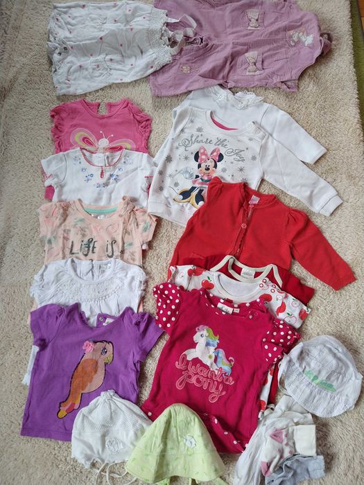 Zestaw ubranek  74  wiosna -lato