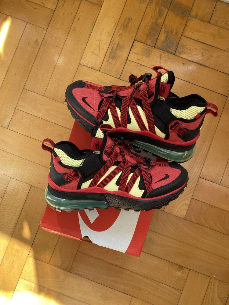 nike air max 270 bowfin university red 2018 us8 nowe