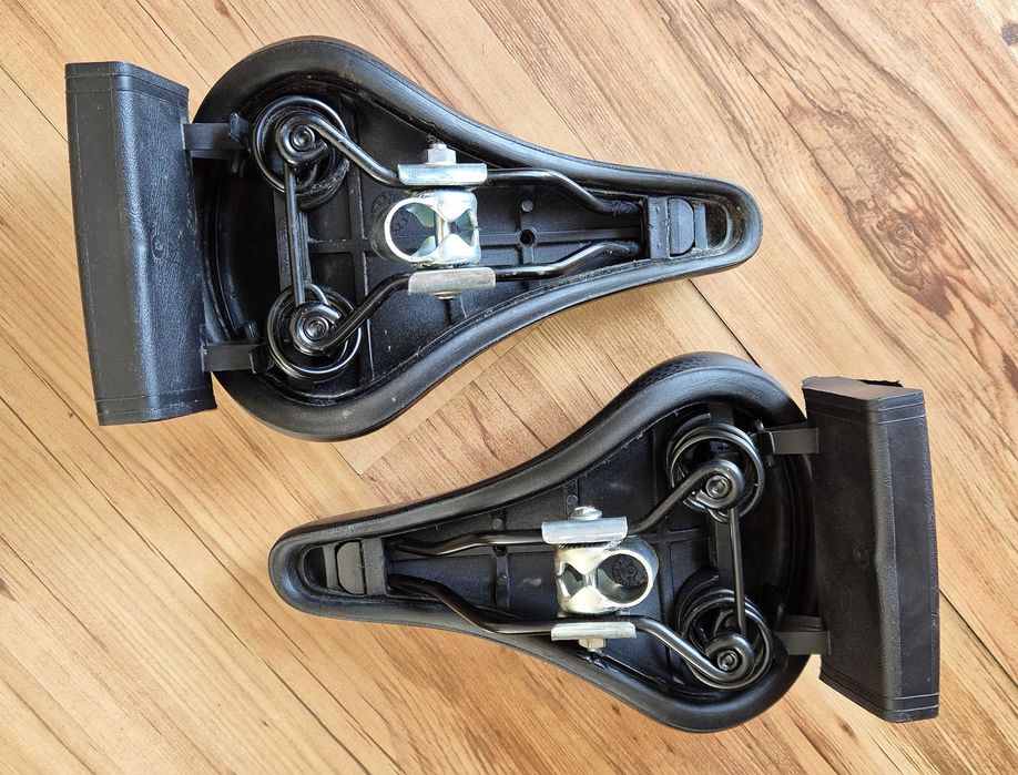 Siodełko rower żelowe z sakwą Selle Royal Made in Italy