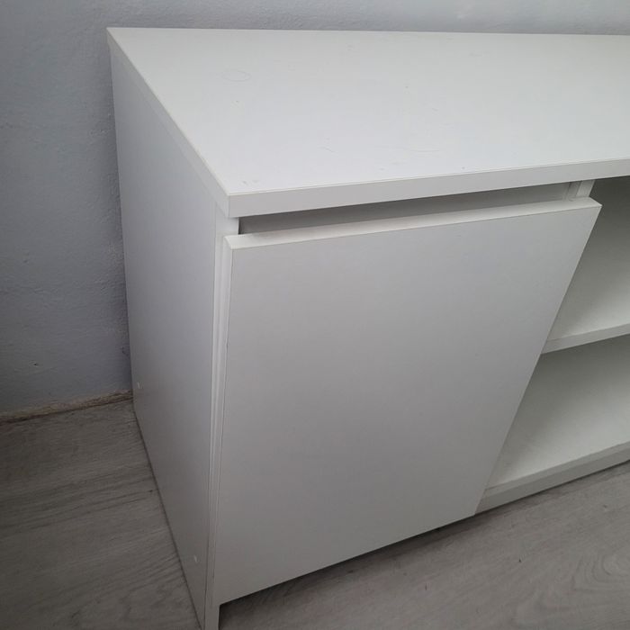 Szafka RTV Biała 120x55x40