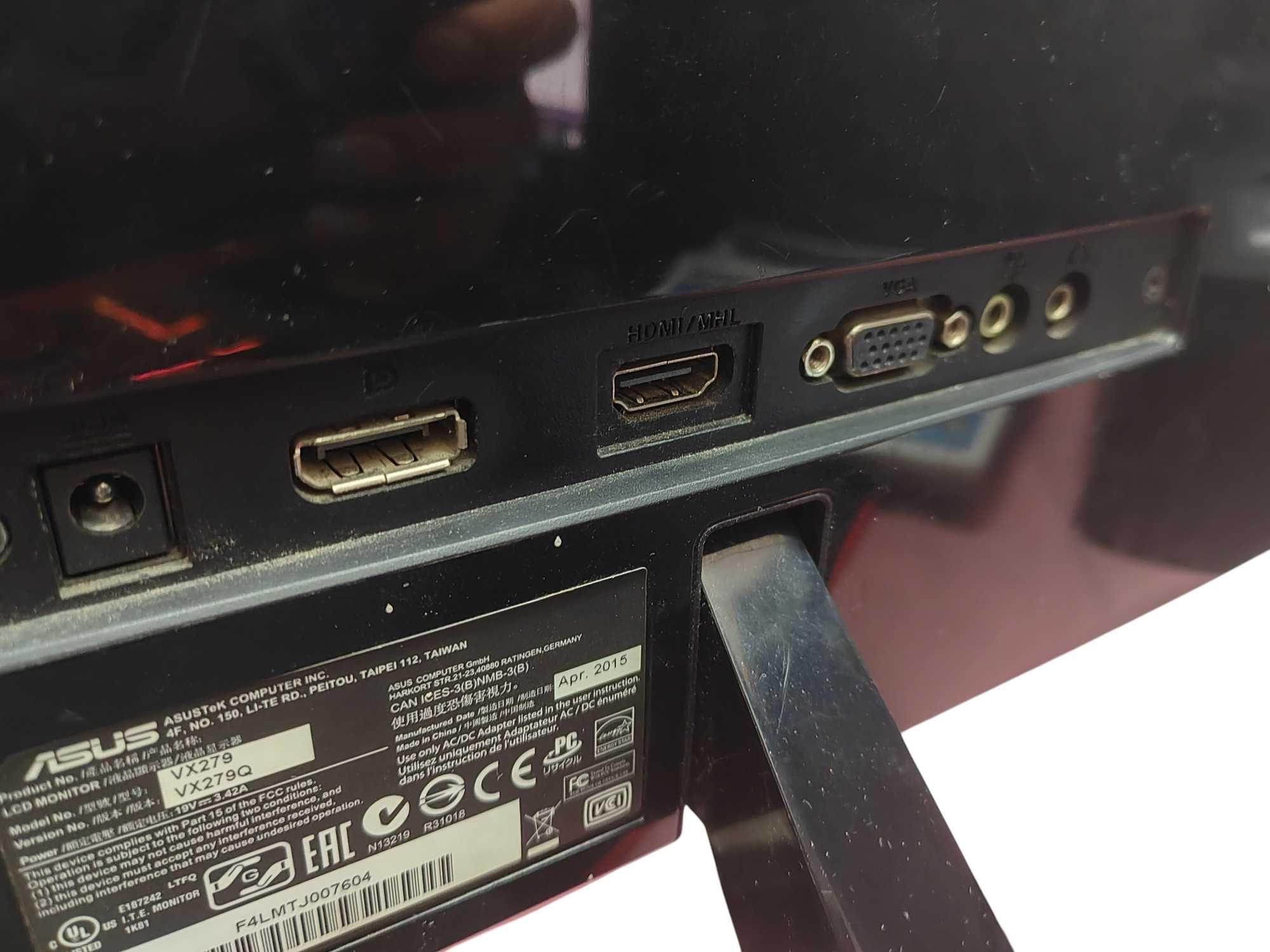 Monitor LED 27" Asus VX279Q