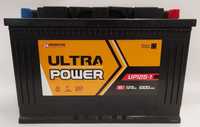 Akumulator UltraPower 12V 125Ah 1000A (Ukraina, Mocny, Odlewana Płyta)