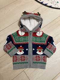 Sweter świąteczny 80/86
