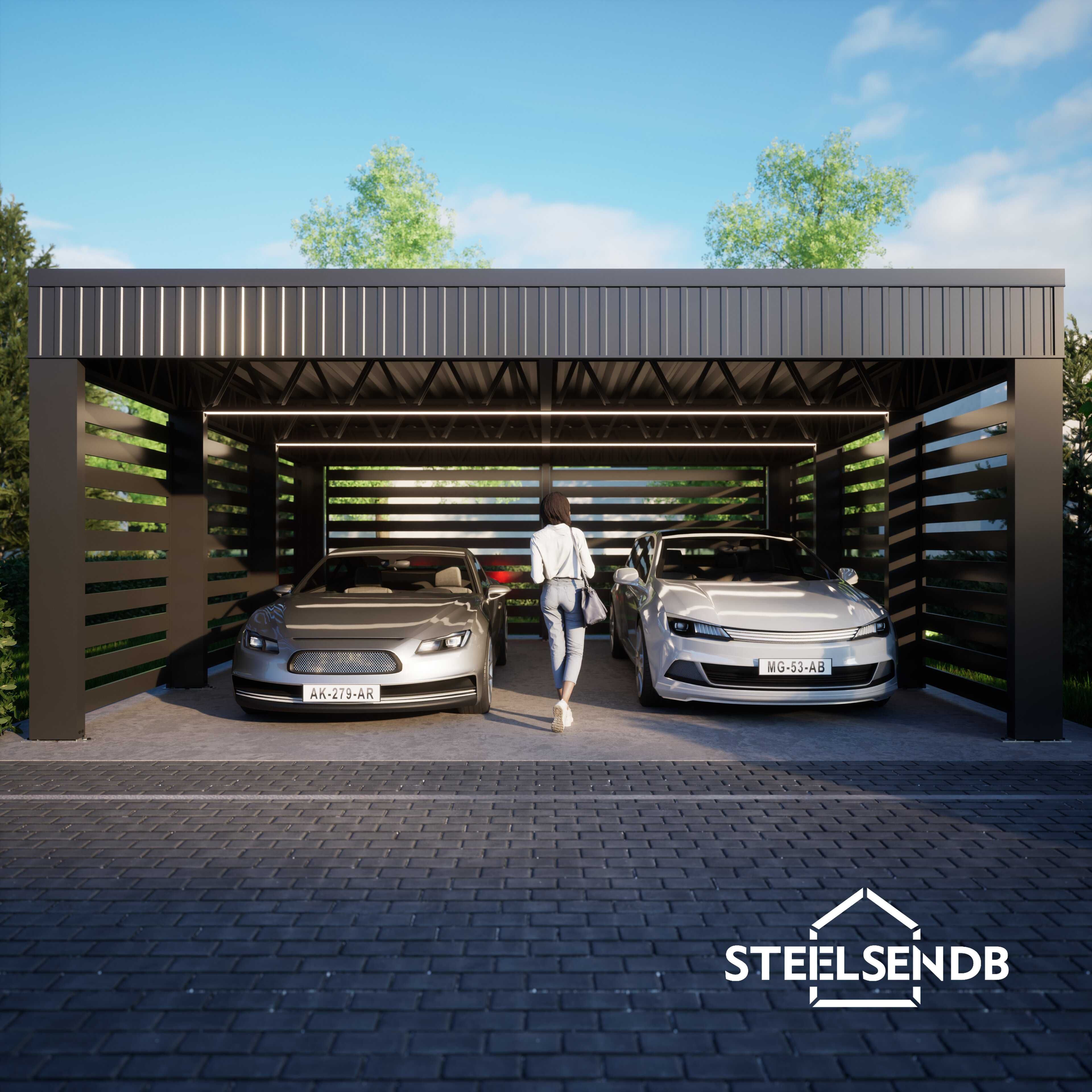 Domek całoroczny STODOŁA na konstrukcji stalowej 47,4m2