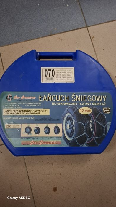 Łańcuchy śniegowe do kół
