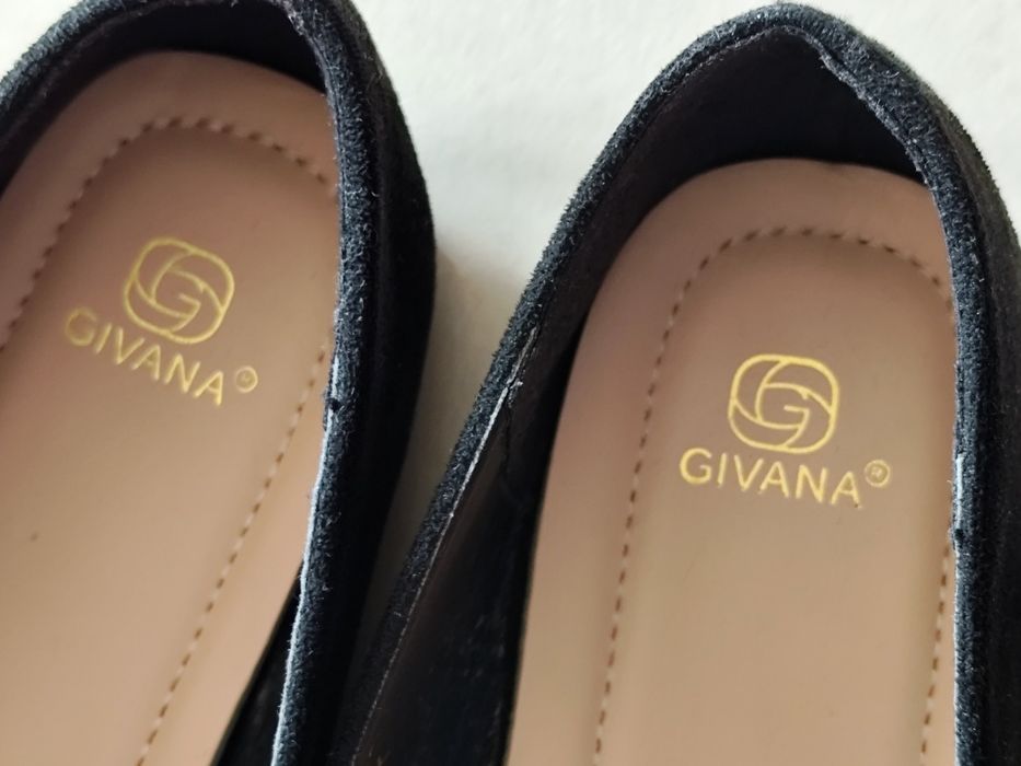 Sabrinas pretas para Mulher - Givana (Tam. 39.5)