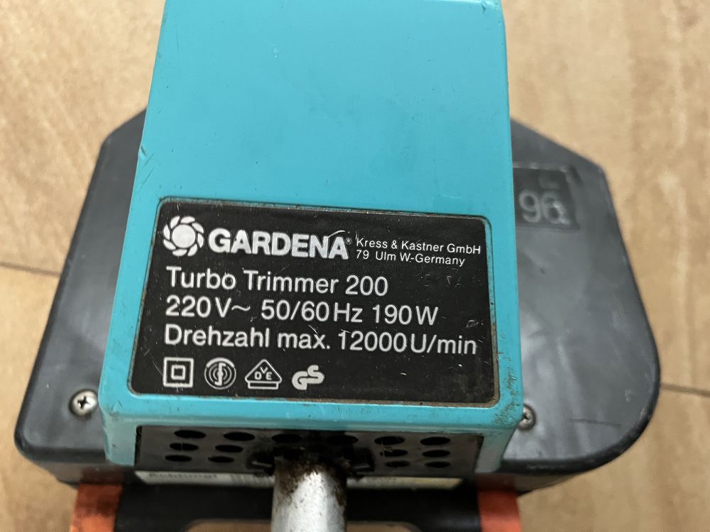 Sprzedam podkaszarke gardena 200 elektryczna