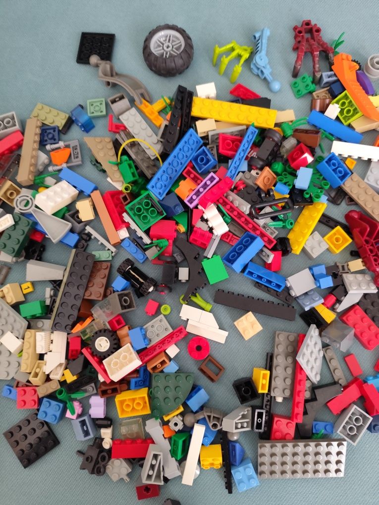 Klocki LEGO mix 600g City Bionicle, technic