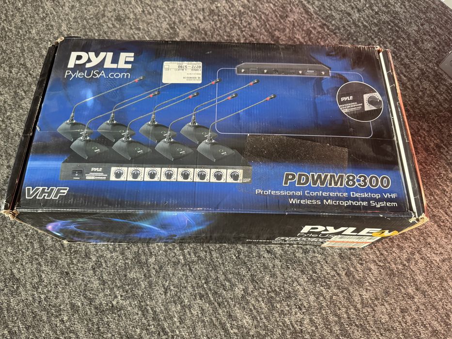 System konferencyjny 8 mikrofonów bezprzewodowy