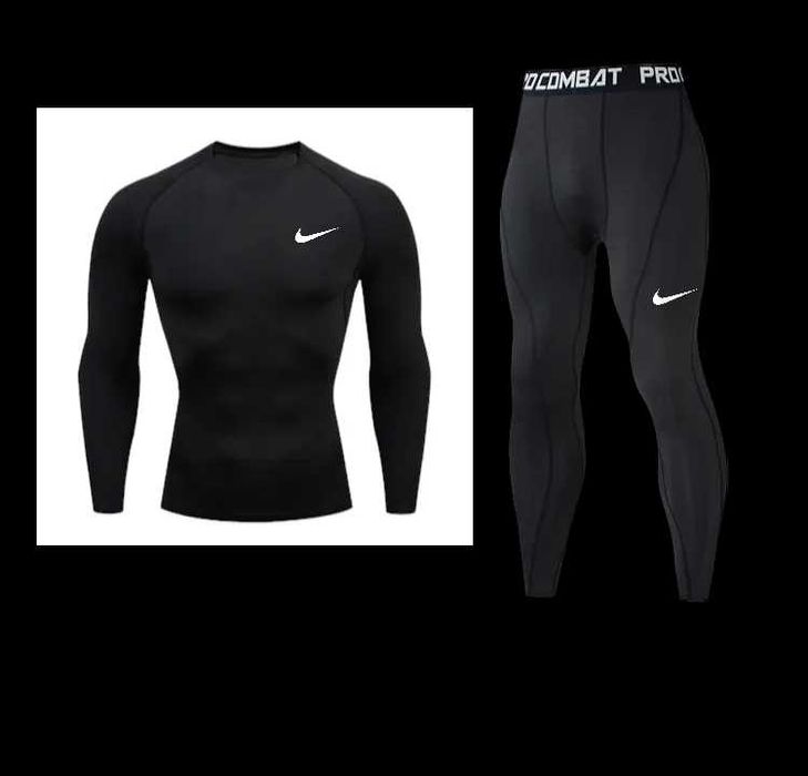 Термокомплект Nike Pro Combat чорний