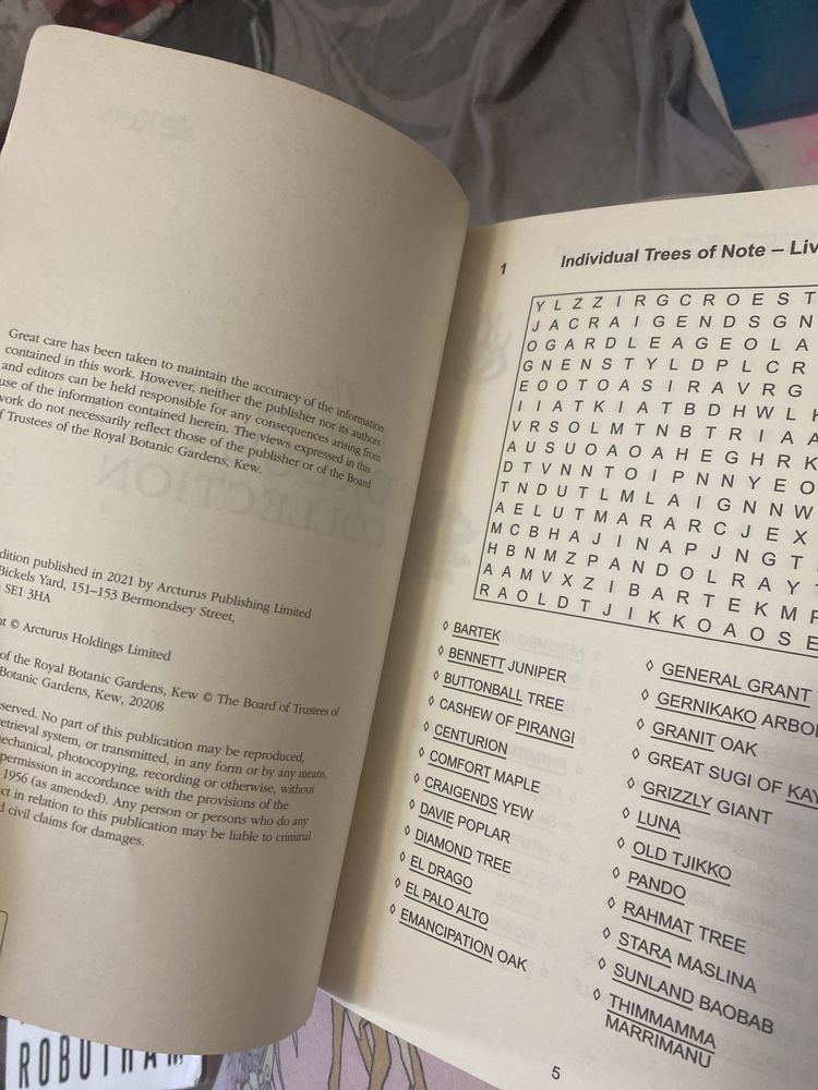 Книга - головоломка “Wordsearch collection”