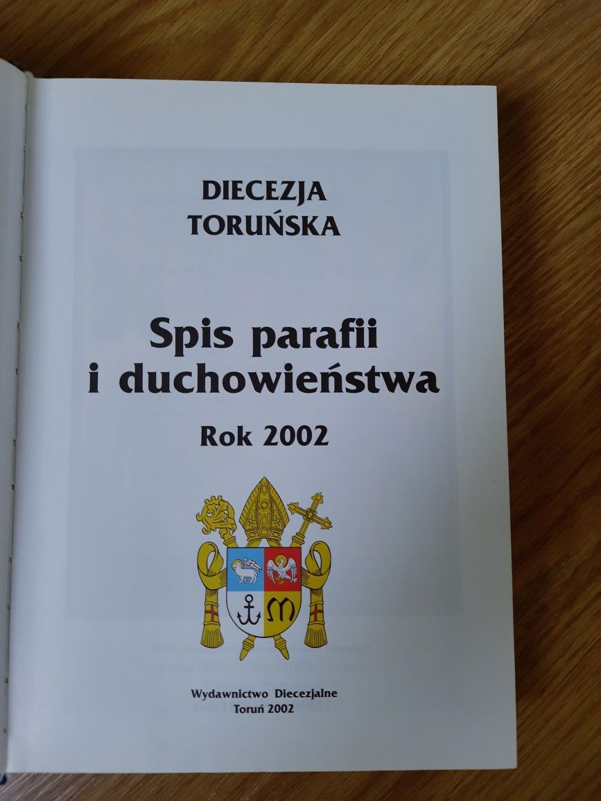 Książka  Diecezja toruńska spis parafii i duchowieństwa 2002