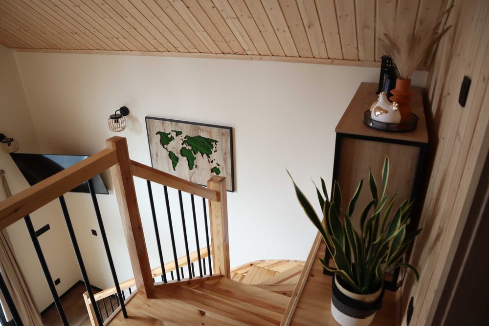 Domek na wynajem Hubertówka w klimatycznym miejscu w Bibiannie