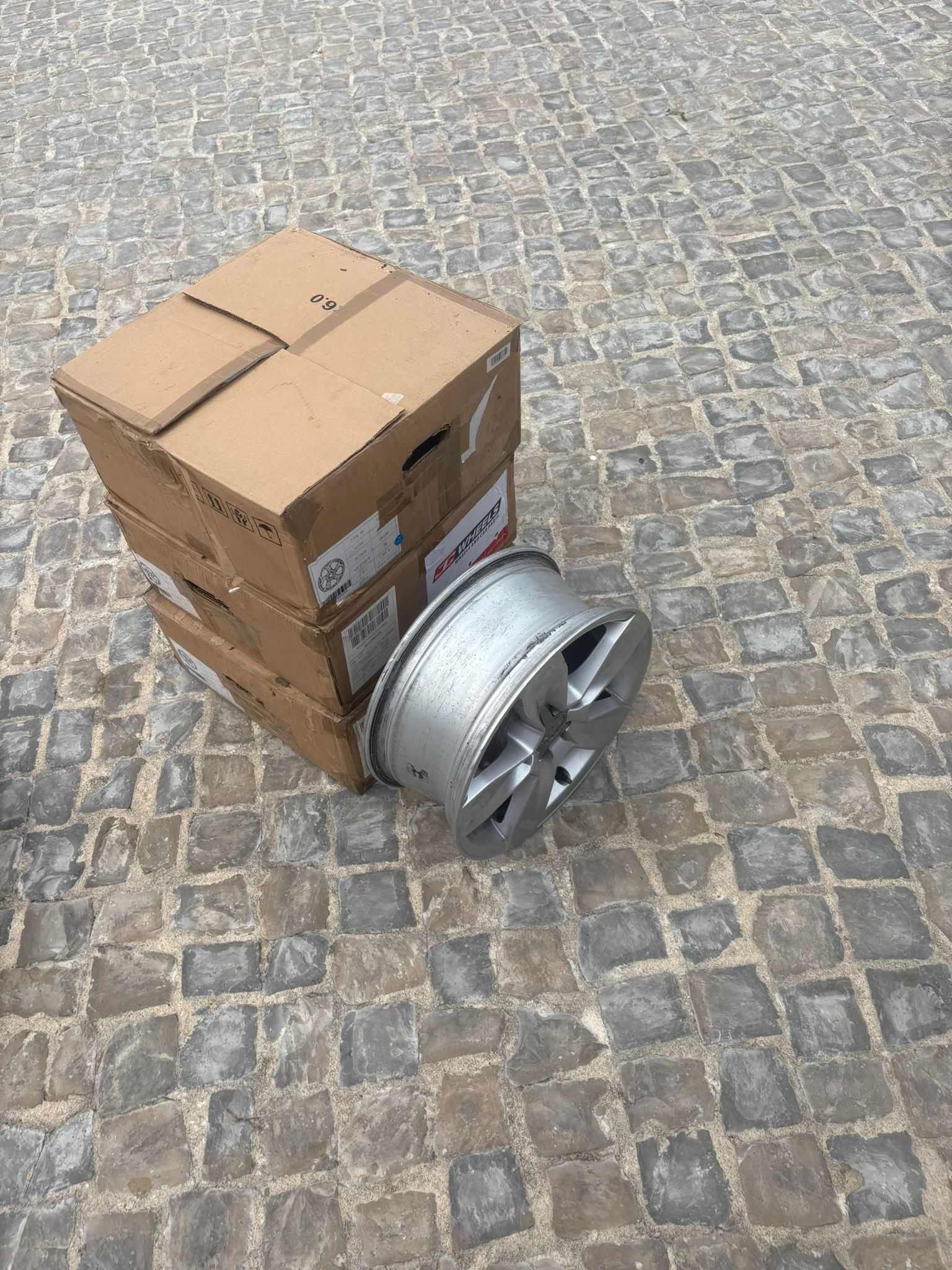 Jantes Originais Audi 17" – 5 Furos – Conjunto de 4