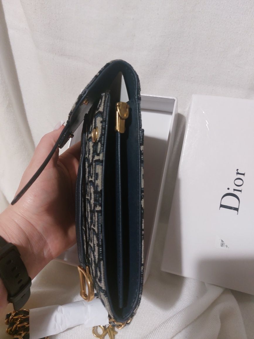 Міні-сумка Dior нова текстиль