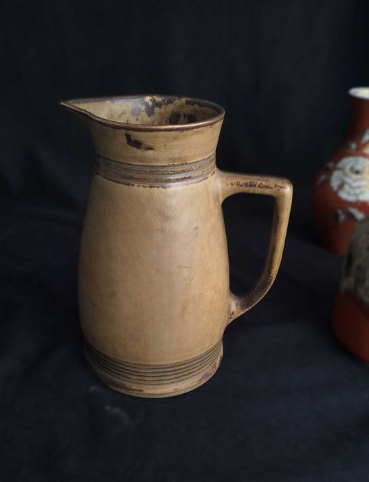 Dzban Lilien Porzellan Austria modernizm  lata 60/70  szkliwo piaskowe