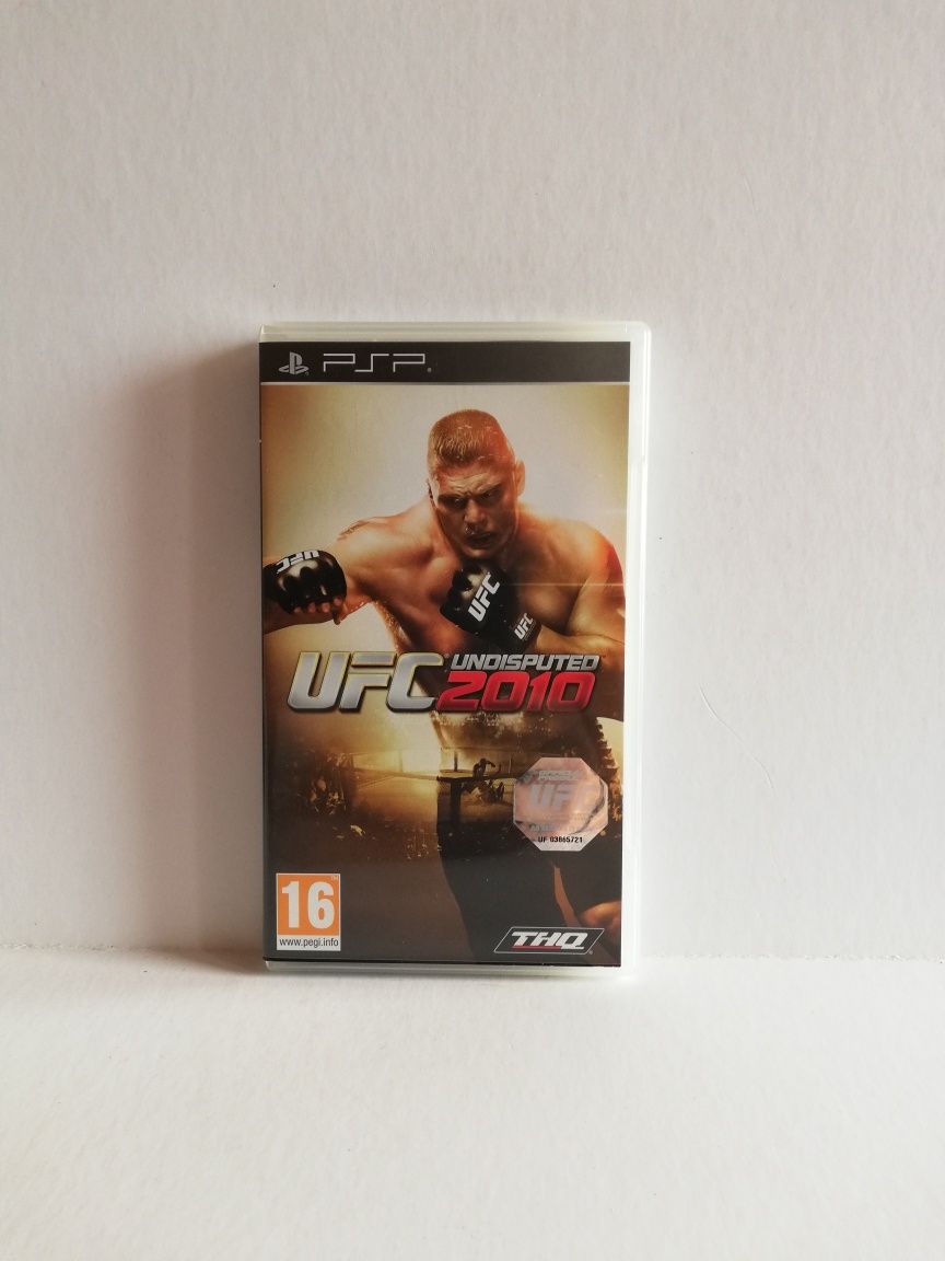 Jogo UFC Undisputed 2010, para a PSP