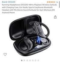 Nowe słuchawki sportowe bezprzewodowe Bluetooth do biegania