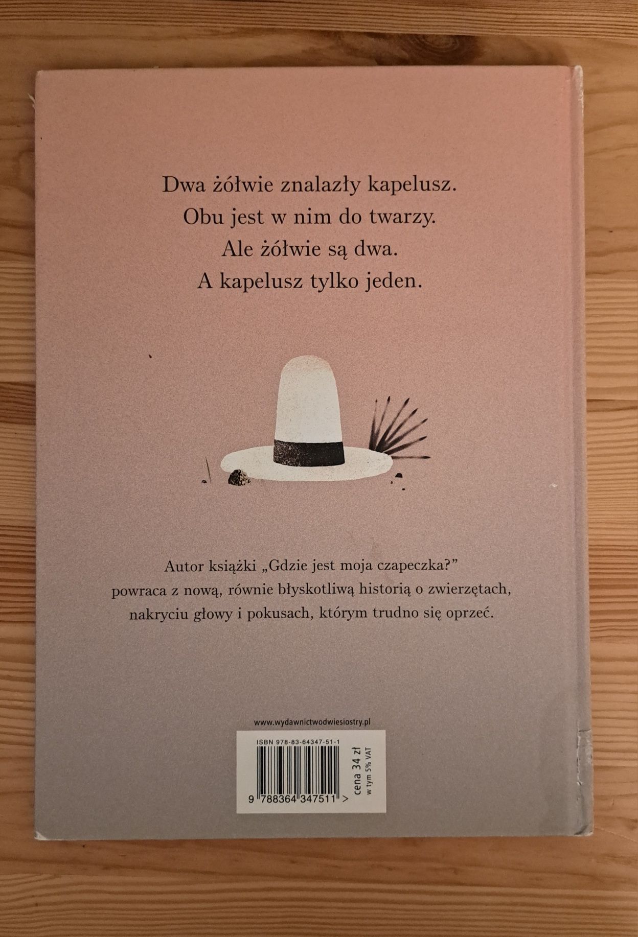 O! Kapelusz! Jon Klassen.