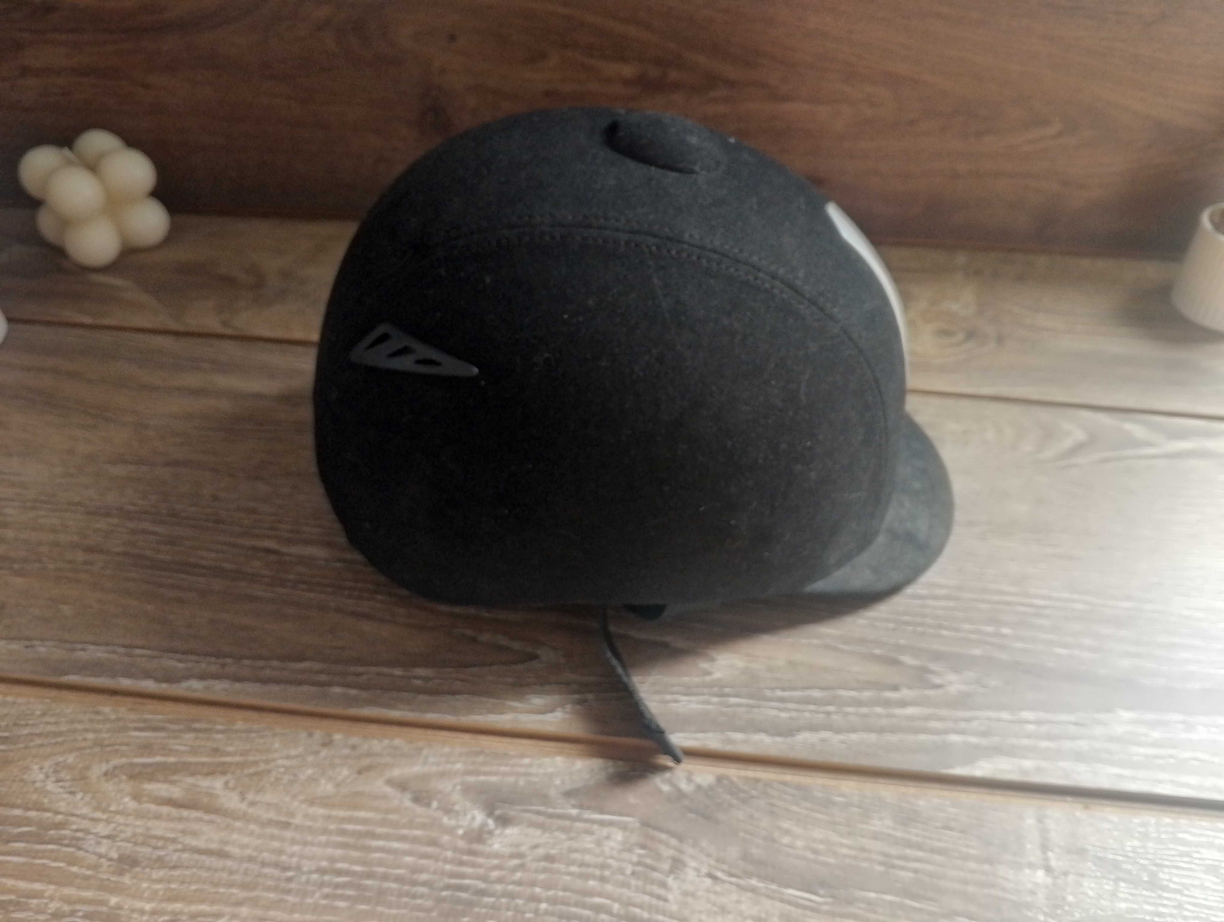 Kask jeździecki York na konia czarny 52 54 S