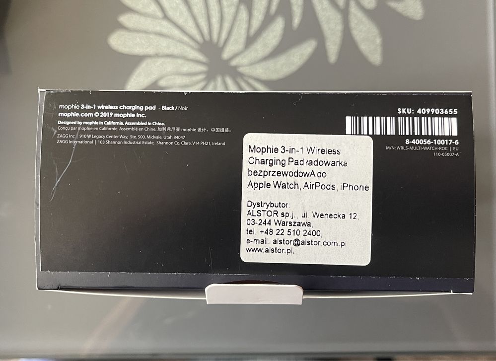 Bezprzewodowa ładowarka 3w1 do Apple, Samsung, Xiaomi i innych QI