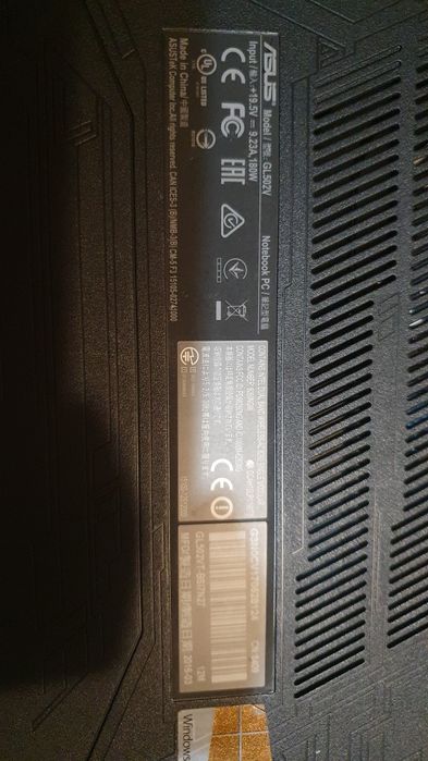 Asus gl502v rog republic of gamer i7 970