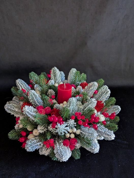 Новорічні композиції до свят (на подарунок) Зимовий новорічний декор
