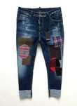 Dsquared2 spodnie jeans stylowe unikaty Romziar 50 L, 52 XL