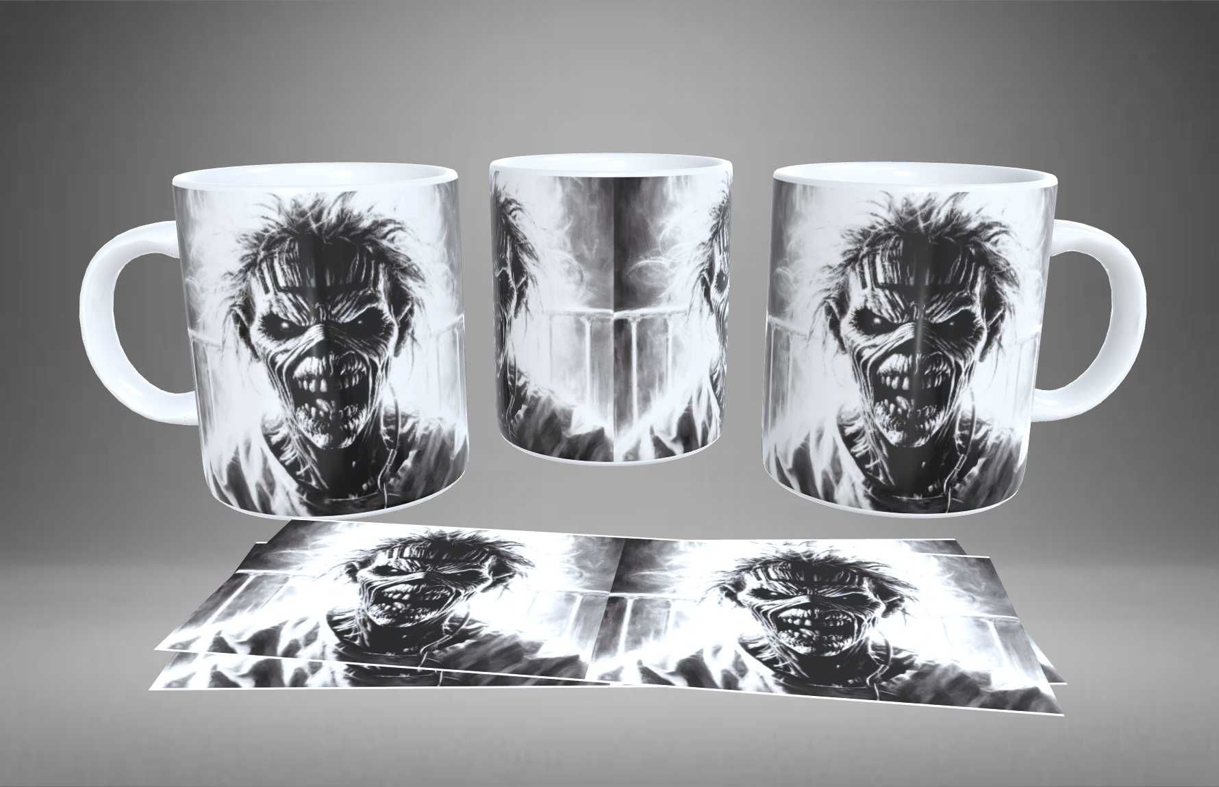 Caneca Heavy Metal Esqueleto Zombie Iron Maiden