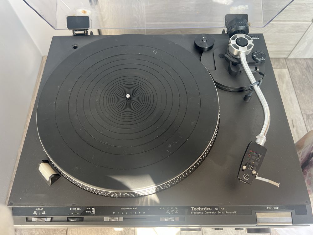 Zestaw Technics SL-B3, SL-PG100AE-K, RS-BX606EG-K, SA-GX200LE-K