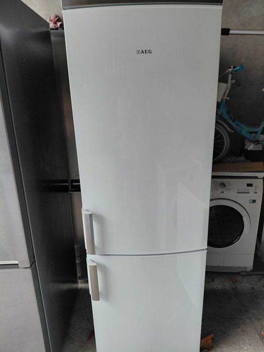 Lodówko-zamrażarka AEG wys 185 cm