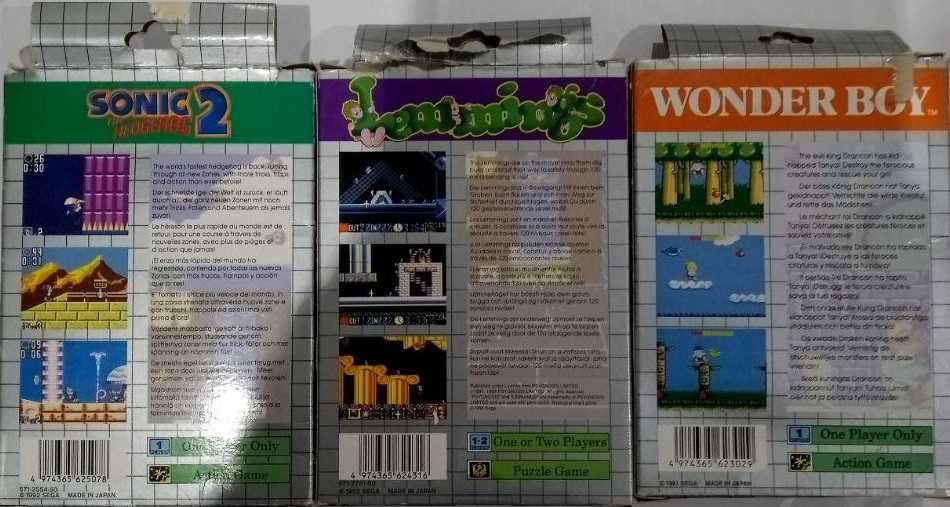 Jogos retro p/ GB | GB Color | GB Advance | DS | Game Gear | PSP