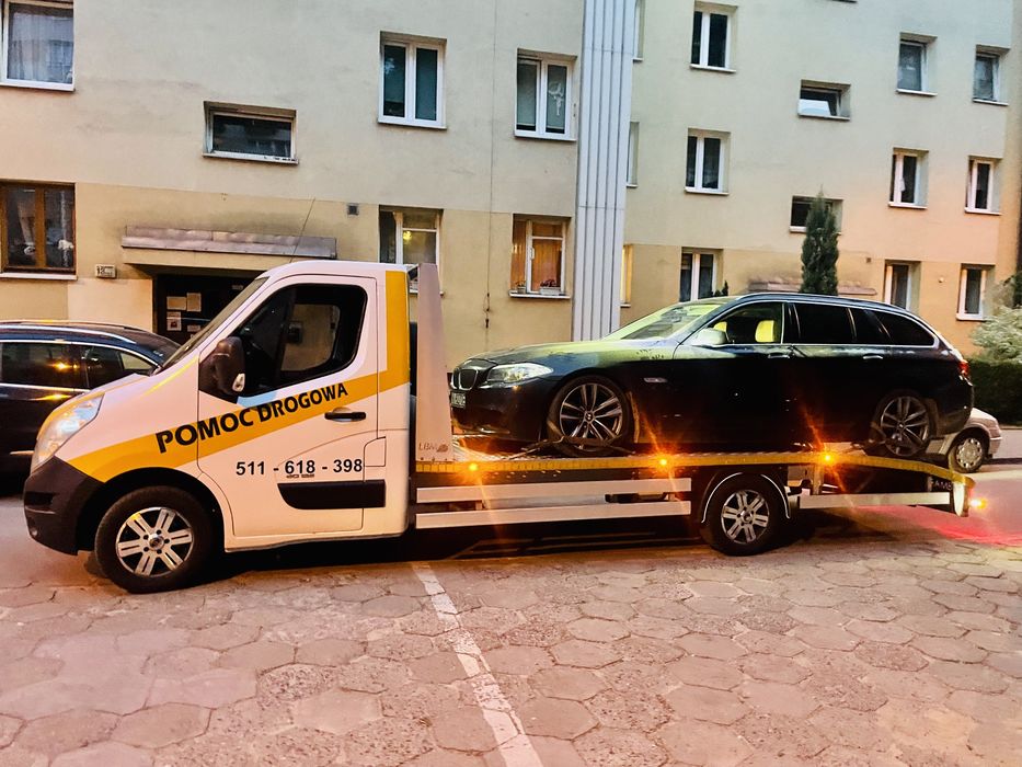 Pomoc drogowa autolaweta holowanie transport lub WYNAJEM