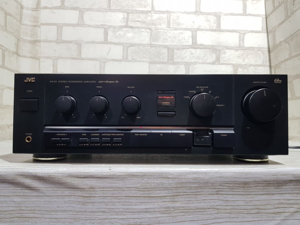 Стерео підсилювач JVC AX-511BK, 2x120 Вт, б/у з Німеччини
