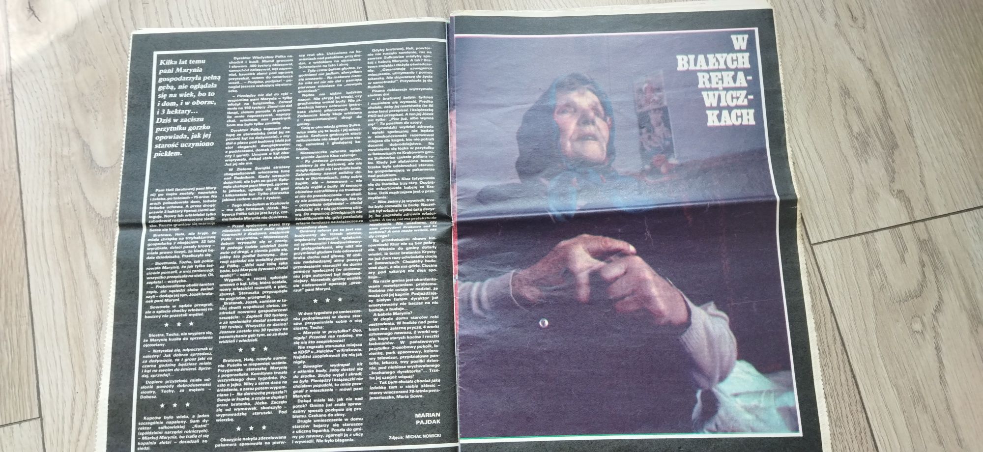 Pomysł na prezent 40 16 czerwiec 1985 stara gazeta Nowa Wieś