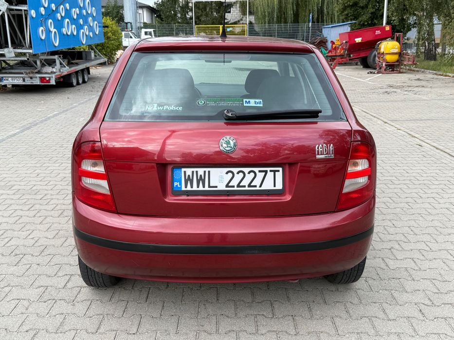 Skoda Fabia 1.2b/2004r/170 tys/Klima/Zdrowa Blacha/Okazja