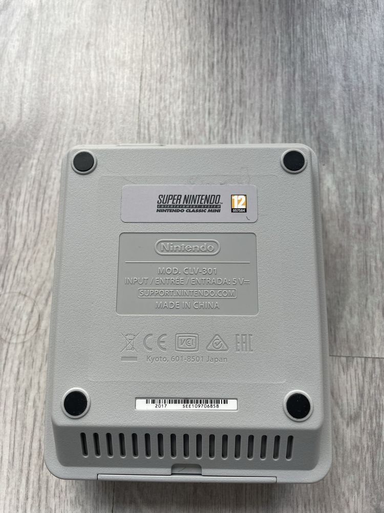 Consola super nintendo mini classic - 330 jogos