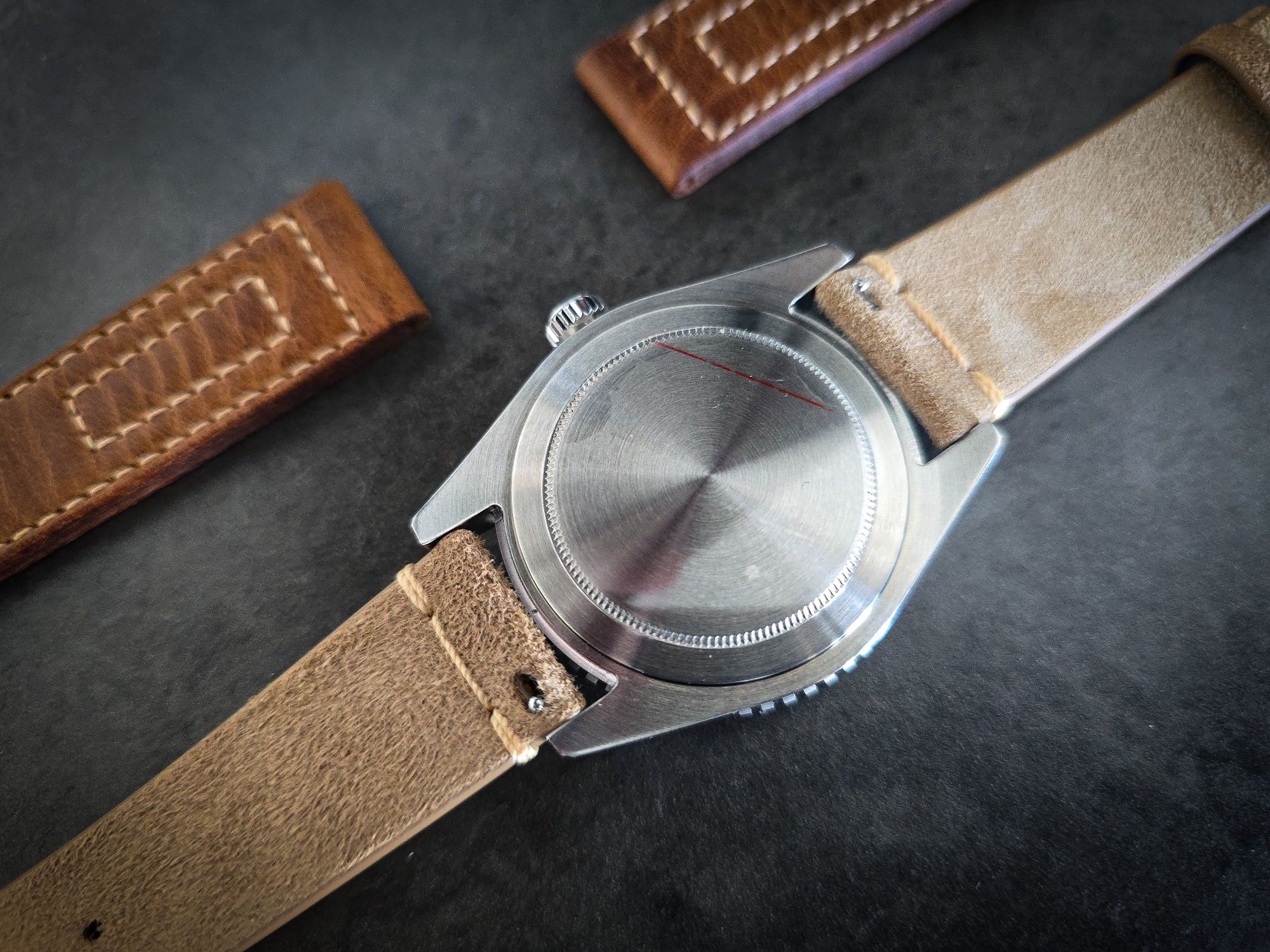 NOVO Relógio + ofertas San Martin Automático GMT sandwich dial