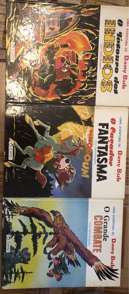 3 livros da Colecao danny comics - banda desenhada
