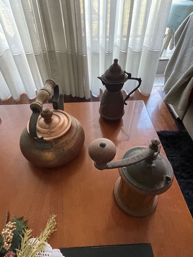 Conjunto peças antigas