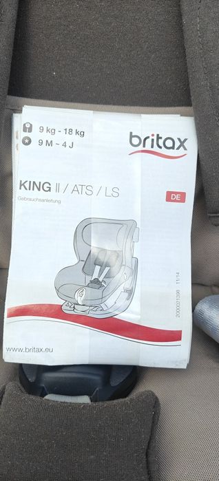 Дитяче крісло britax Romer KING9-18кг
