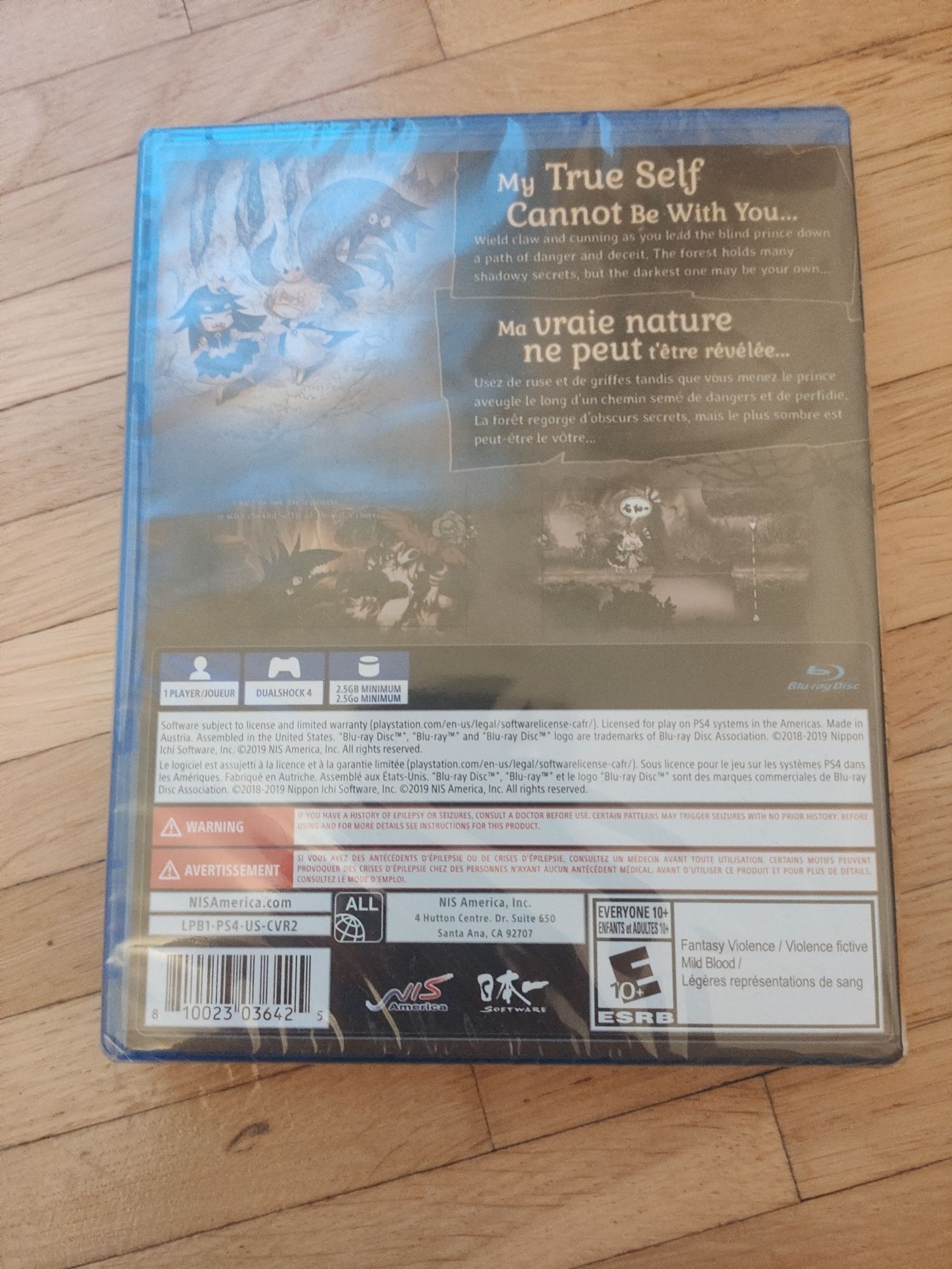Nowa folia The Liar Princess and the Blind Prince PS4