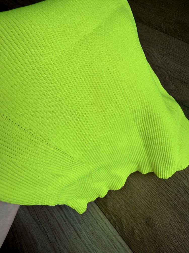 ZARA neonowa bluzka S