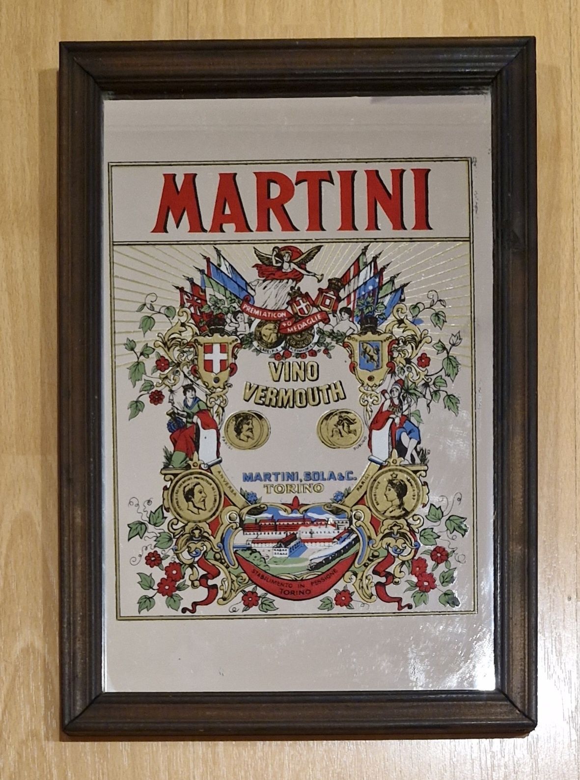 Quadro espelhado Martini