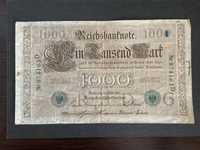 Niemcy banknot 1000 Marek 1910r zielone