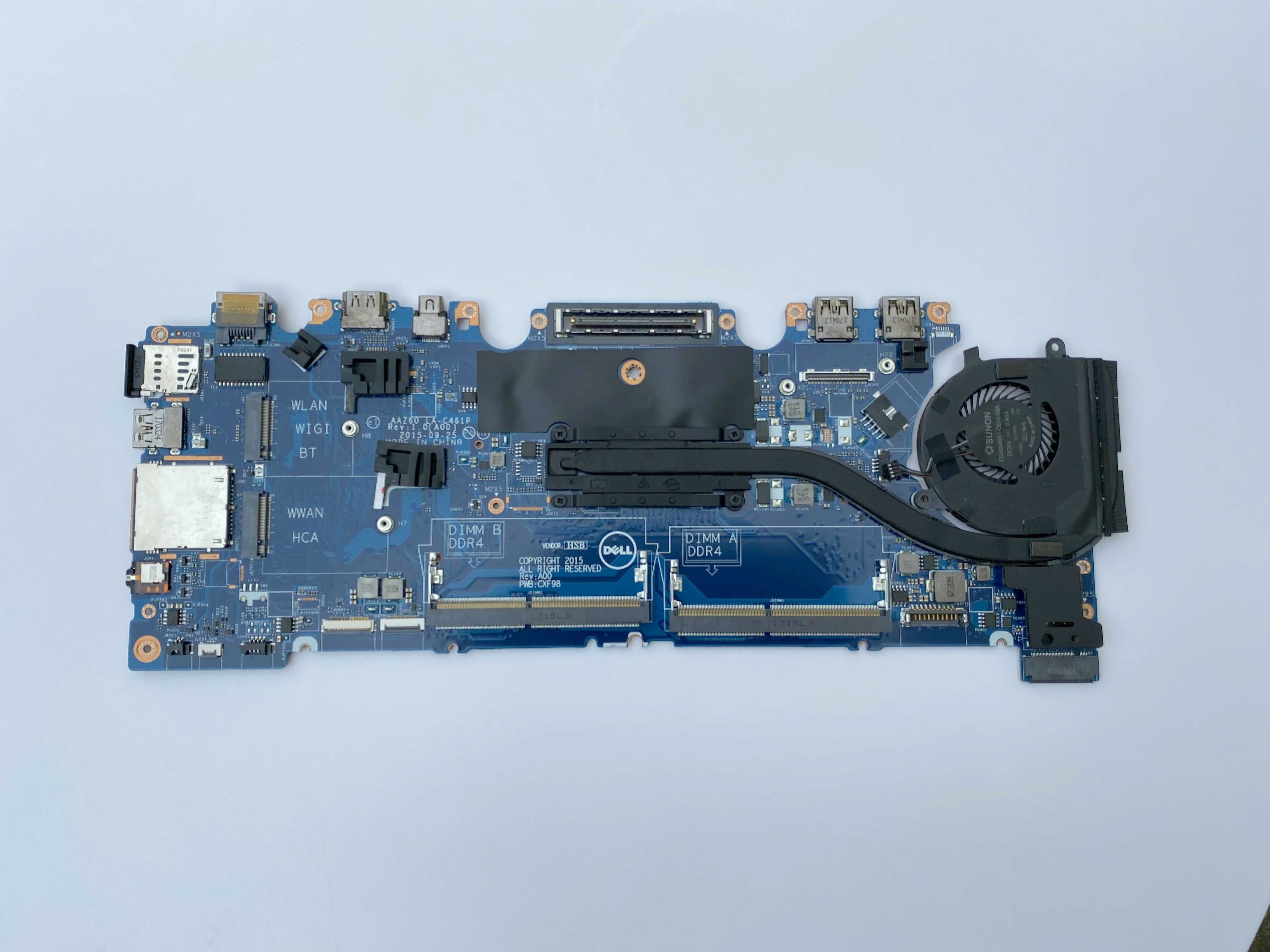 Płyta główna Dell Latitude E7470, Intel Core i5 6200U