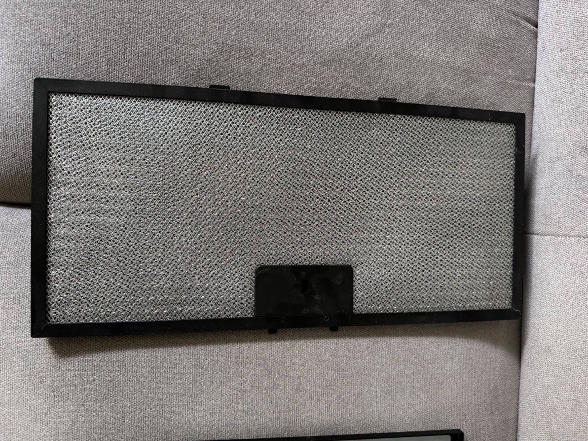 Czarny Okap do zabudowy SL - Box Glass 60