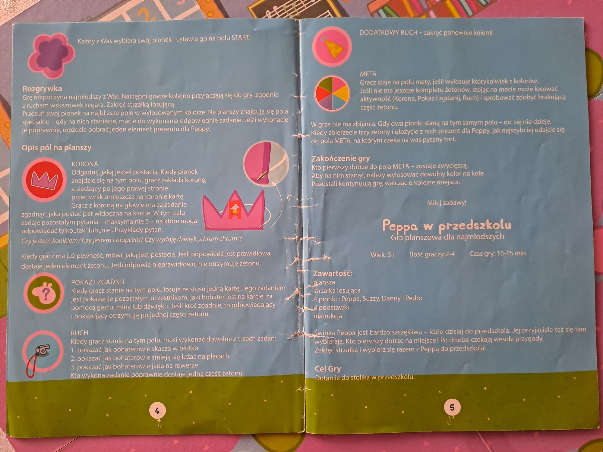 Gra planszowa Trefl Peppa Party Time 2w1
