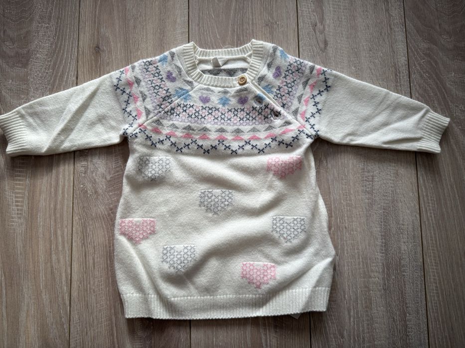 Sweterek niemowlęcy 74